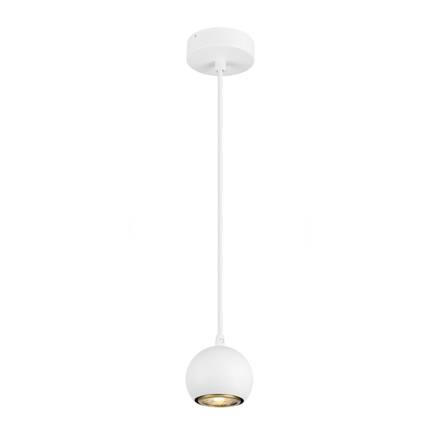 BIG WHITE (SLV) LIGHT EYE 90 závěsné svítidlo, GU10, délka závěsu 150cm, 1x max. 6W, matně bílá 1008173
