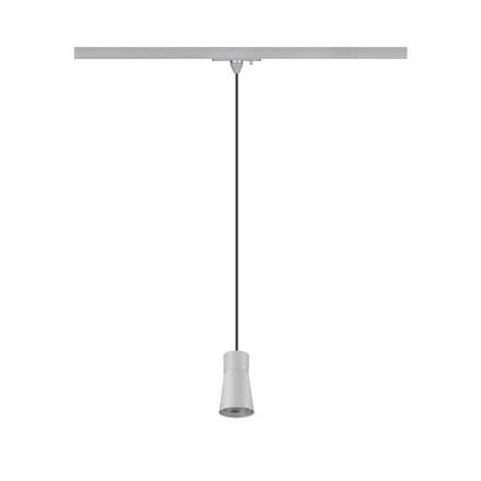 BIG WHITE (SLV) PURI 2.0 Cone 1~ závěsné světlo, GU10, délka závěsu 200cm, 1x max. 6W, šedá barva 1008261
