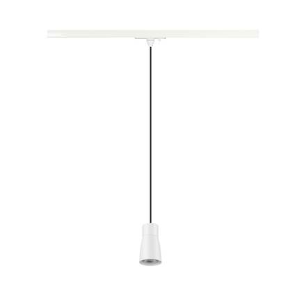 BIG WHITE (SLV) PURI 2.0 Dome 1~ závěsné světlo, GU10, délka závěsu 200cm, 1x max. 6W, bílá barva. 1008264