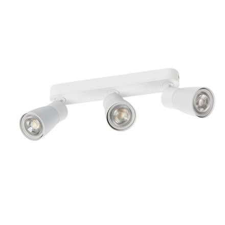 BIG WHITE (SLV) PURI 2.0 Dome nástěnné a stropní svítidlo, dlouhé provedení, 3 x max. 6W GU10, bílé 1008330
