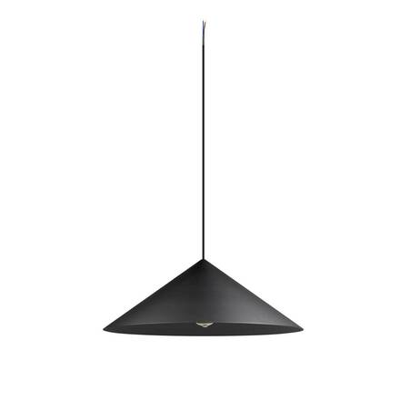 BIG WHITE (SLV) MAGICO 55 závěsné svítidlo, E27, délka závěsu 180 cm, 1x max. 10 W, matná černá barva 1008507