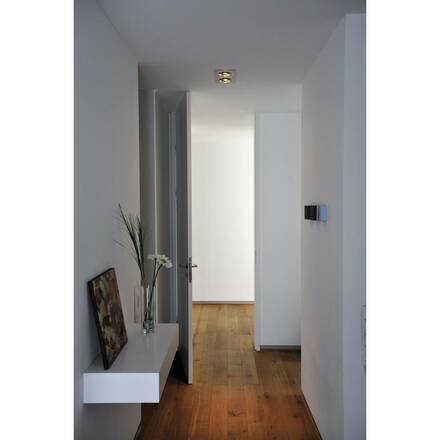 BIG WHITE NEW TRIA 2, vestavné svítidlo, dvě žárovky, QPAR111, obdélníkové, kartáčovaný Al, max. 150 W, vč. upínacích pružin 111