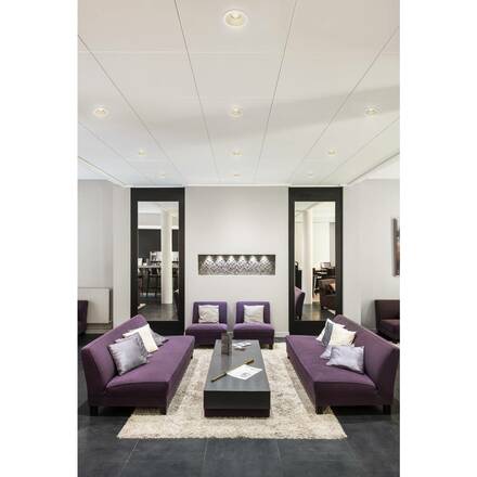 BIG WHITE DEKLED, vestavné svítidlo, LED, 3 000 K, kulaté, stříbrná metallic, 1 W 112242