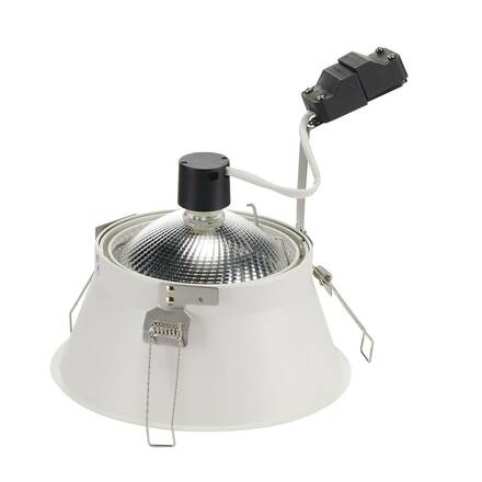 BIG WHITE HORN-T, vestavné svítidlo, QPAR111, kulaté, bílé, max. 75 W 113171