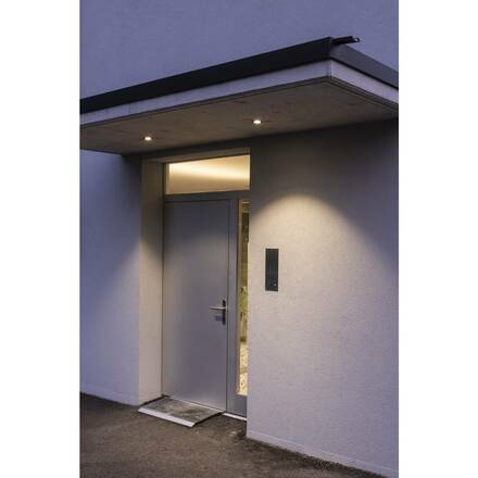 BIG WHITE PATTA-I, vestavné svítidlo, LED, 3000K, kulaté, černé matné, 38°, vč. ovladače 114420