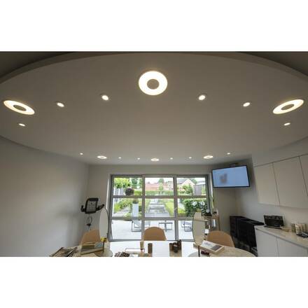 BIG WHITE OCCULDAS 23, vestavné svítidlo, LED, 3000K, kulaté, bílé, 26W 117311