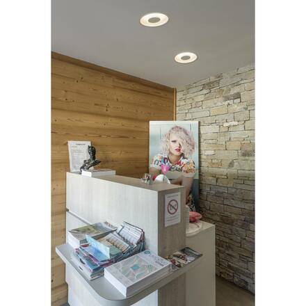 BIG WHITE OCCULDAS 23, vestavné svítidlo, LED, 3000K, kulaté, bílé, 26W 117311