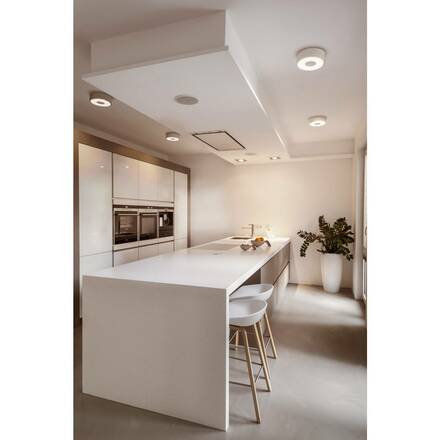 BIG WHITE OCCULDAS 23, stropní svítidlo, LED, 3000K, kulaté, bílé, 25 W 117321