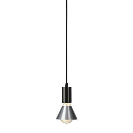 BIG WHITE FITU, závěsné svítidlo, A60, kulaté, černé, kabel 5 m bez koncovky, max. 60 W 132690