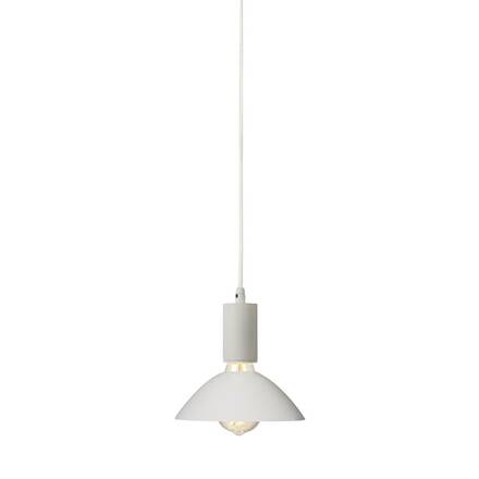 BIG WHITE FITU, závěsné svítidlo, A60, kulaté, bílé, kabel 5m s otevřeným koncem, max. 60 W 132691