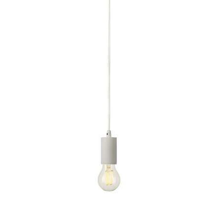 BIG WHITE FITU, závěsné svítidlo, A60, kulaté, bílé, kabel 5m s otevřeným koncem, max. 60 W 132691