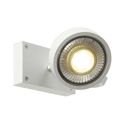 BIG WHITE KALU, nástěnné a stropní svítidlo, jedna žárovka, QPAR111, kulaté, bílé matné, max. 75 W 147301