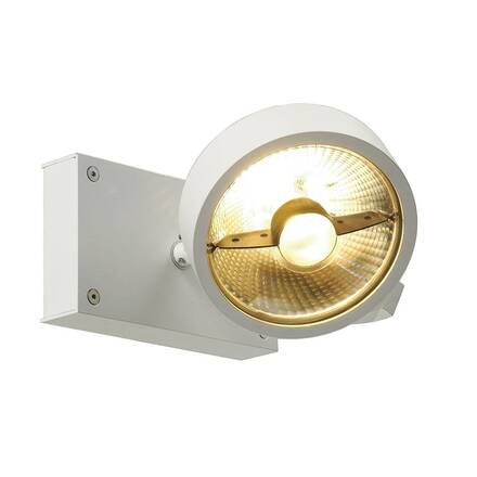 BIG WHITE KALU, nástěnné a stropní svítidlo, jedna žárovka, QPAR111, kulaté, bílé matné, max. 75 W 147301