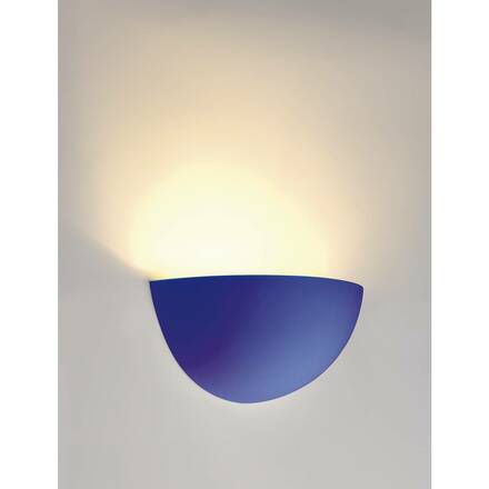BIG WHITE PLASTRA 101, nástěnné svítidlo, C35, půlkulaté, bílá sádra, max. 40 W 148013