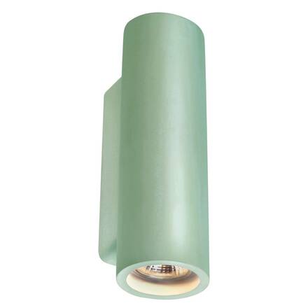 BIG WHITE PLASTRA, nástěnné svítidlo, QPAR51, kulaté, trubice, bílá sádra, max. 70 W 148060