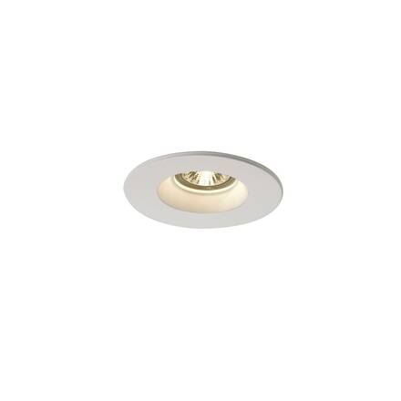 BIG WHITE PLASTRA, vestavné svítidlo, QPAR51, kulaté, bílá sádra, max. 35 W 148070