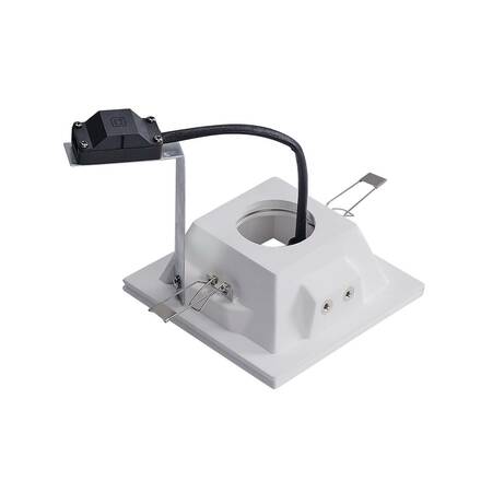 BIG WHITE PLASTRA, vestavné svítidlo, QPAR51, hranaté, bílá sádra, max. 35 W 148071