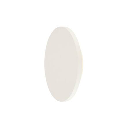 BIG WHITE PLASTRA, nástěnné svítidlo, LED, 3000K, kulaté, bílá sádra, pr. 30 cm 148091