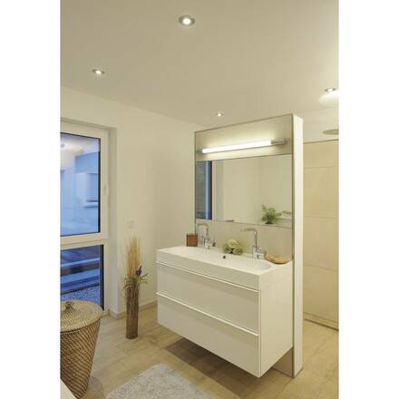 BIG WHITE TRUKKO 90, nástěnné svítidlo, LED, 3000K, chrom/bílé, V 90 cm, vč. ovladače LED 149772