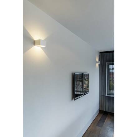 BIG WHITE LOGS IN, nástěnné svítidlo, LED, 3000K, hranaté, bílé, vč. ovladače LED 151321