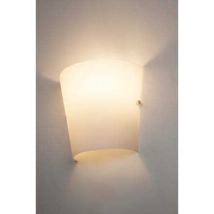 BIG WHITE BASKET, nástěnné svítidlo, A60, satinované sklo, max. 60 W 151591