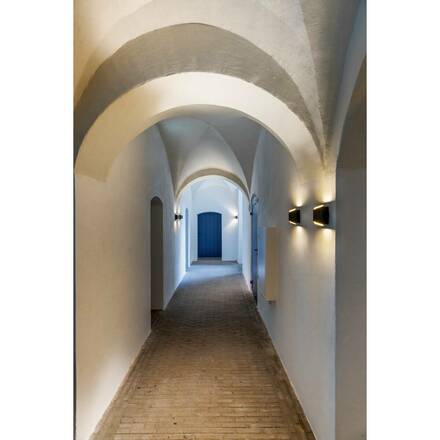 BIG WHITE CARISO WL-2, nástěnné svítidlo, LED, 3000K, černé/mosaz, 11 W 151710