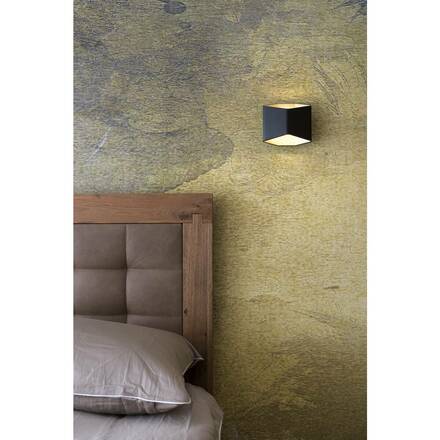 BIG WHITE CARISO WL-2, nástěnné svítidlo, LED, 3000K, černé/mosaz, 11 W 151710