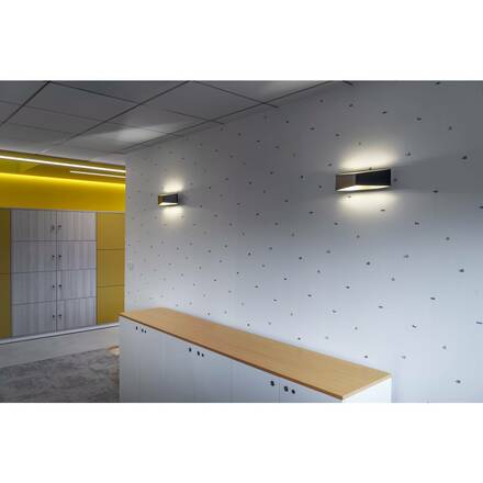 BIG WHITE CARISO WL-4, nástěnné svítidlo, LED, 2700K, černé/mosaz, 2x9 W 151740