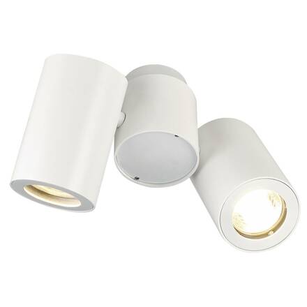 BIG WHITE ENOLA_B, nástěnné a stropní svítidlo, dvě žárovky, QPAR51, bílé, max. 100 W 151831