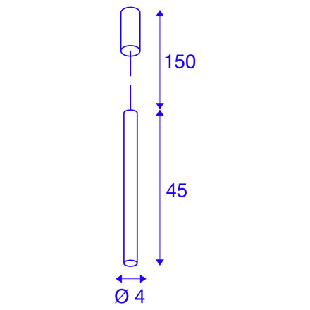 BIG WHITE HELIA 40, závěsné svítidlo, LED, 3000K, kulaté, černé, 9W 152370