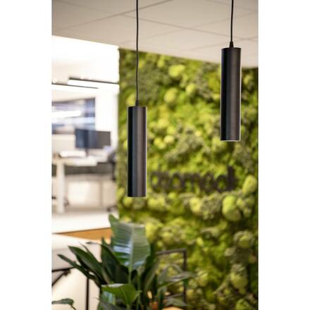 BIG WHITE HELIA 40, závěsné svítidlo, LED, 3000K, kulaté, černé, 9W 152370