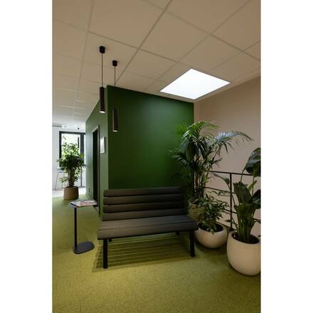 BIG WHITE HELIA 40, závěsné svítidlo, LED, 3000K, kulaté, černé, 9W 152370