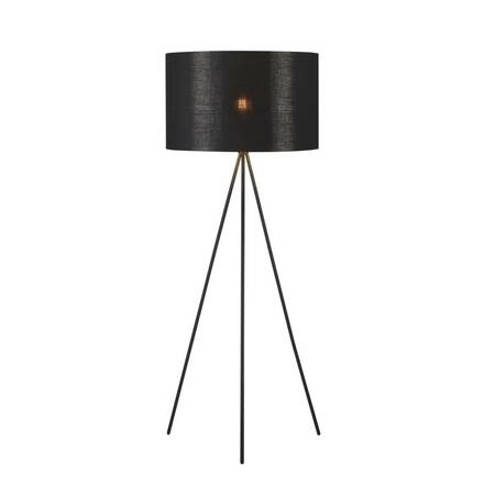 BIG WHITE FENDA, stojací lampa, A60, černá, bez stínítka, max. 40 W 155490