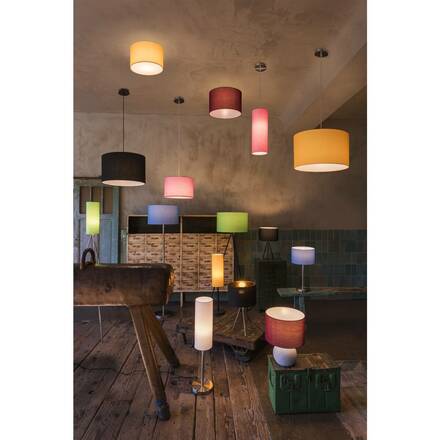 BIG WHITE FENDA, stolní lampa, podstavec svítidla, A60, černá, bez stínítka, max. 40 W, vč. vypínače v síťovém kabelu 155540