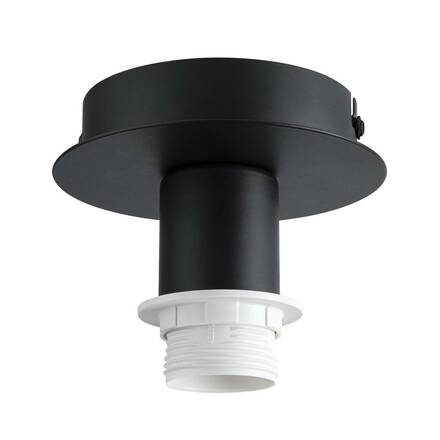 BIG WHITE FENDA, stropní svítidlo, stropní rozeta, A60, černé, bez stínítka, max. 60 W 155550
