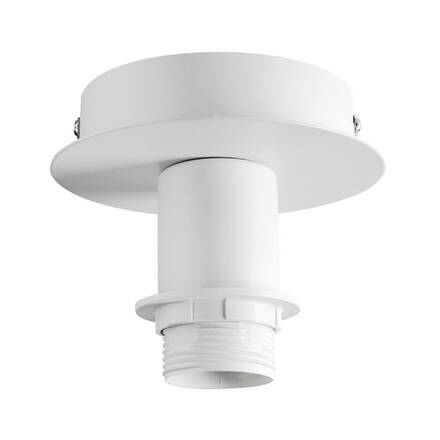 BIG WHITE FENDA, stropní svítidlo, stropní rozeta, A60, bílé, bez stínítka, max. 60 W 155551