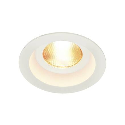 BIG WHITE CONTONE, vestavné svítidlo, LED, 2000–3000K, kulaté, bílé, pevné, 13 W, vč. listových pružin 161291