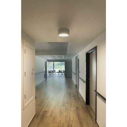 BIG WHITE PL PŘISAZENÝ REFLEKTOR 48, stropní svítidlo, LED, 3000K, kulaté, bílé, 1 800 ml, max. 21 W, vč. ovladače LED 161461