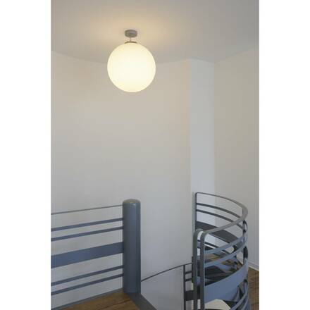 BIG WHITE ROTOBALL 50, závěsné svítidlo, TC-TSE, stříbrošedé/bílé, pr. 50 cm, max. 24 W 165400