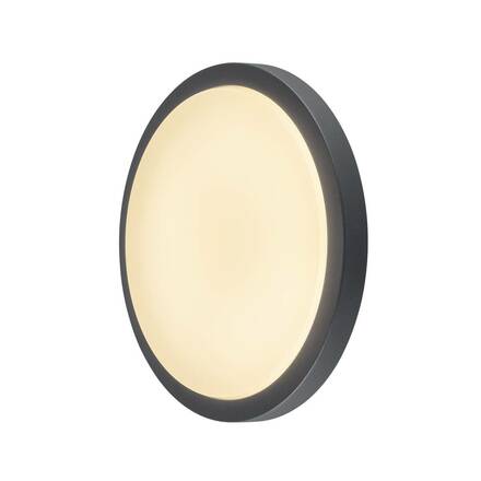 BIG WHITE AINOS, stropní svítidlo, LED, 3000K, kulaté, antracit 229965