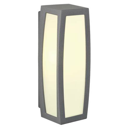 BIG WHITE MERIDIAN BOX, venkovní nástěnné svítidlo, TC-(D,H,T,Q)SE, IP54, antracit, max. 20 W 230045