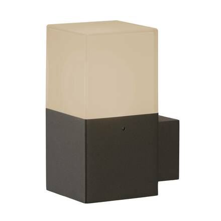 BIG WHITE GRAFIT WL, venkovní nástěnné svítidlo, TC-DSE, IIP44, antracit, úsporná žárovka, max. 11 W 231205