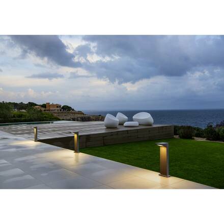BIG WHITE IPERI 50, venkovní stojací lampa, LED, 4000K, IP44, antracit, 48 LED, D/Š/V 17,4/12,7/50,2 cm 231305
