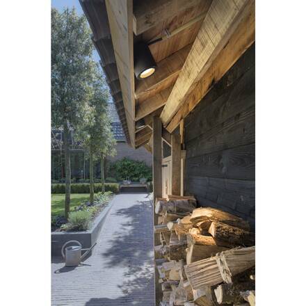 BIG WHITE SITRA, venkovní stropní svítidlo, TCR-TSE, IP44, kulaté, antracit, max. 9 W 231545