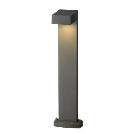 BIG WHITE QUADRASYL 75, venkovní stojací lampa, úsporná žárovka GX53, IP44, hranatá, antracit, D/Š/V 19/22,5/75 cm, max. 11 W 23