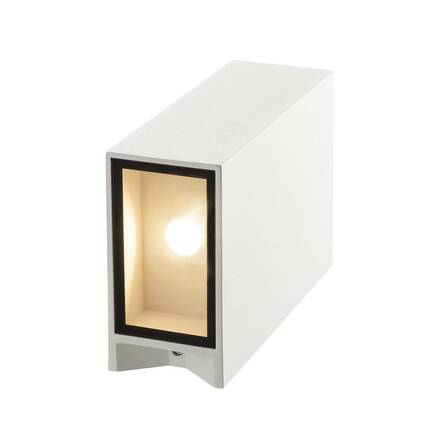 BIG WHITE QUAD 2 XL, nástěnné svítidlo, LED, 3000K, IP44, hranaté, up/down, bílé, 3,2 W 232441
