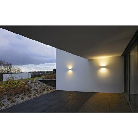 BIG WHITE SITRA CUBE, venkovní nástěnné svítidlo, TCR-TSE, IP44, bílé, max. 18 W 232531