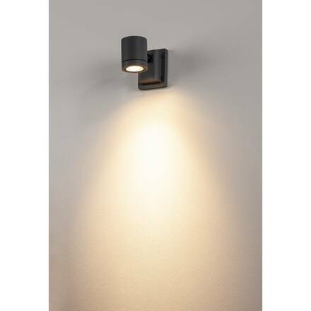 BIG WHITE MYRA WALL, venkovní nástěnné a stropní svítidlo, jedna žárovka, QPAR51, IP55, antracit, max. 50 W 233105