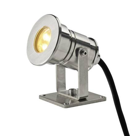 BIG WHITE DASAR PROJEKTOR, venkovní reflektor, LED, 3000K, IP67, nerezová ocel 316, 230 V, 6 W 233571