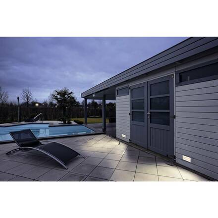 BIG WHITE BRICK, venkovní nástěnné vestavné svítidlo, LED, 3000K, nerezová ocel, IP67, 230 V, 950 lm, 10 W 233650